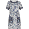 Andrew Gn Short Sleeve Floral Dress - ワンピース・ドレス - 
