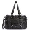 Angelkiss Womens Multi Pocket Functional Oversize Shoulder Handbags for Travelling - Hand bag - $65.99 