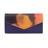 Anifeel Women's Padlock Genuine Leather Multicolored Wallets Purse Billfold Trifold - Wallets - $315.00 