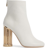 Ankle gold heel boots - Buty wysokie - 