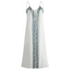 Anna-Kaci Casual Caftan Boho Embroidered Long Maxi Swimsuit Cover up Beach Dress - Dresses - $49.99 