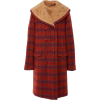 Anna Sui Brushed Tartan Jacket - Jacket - coats - 