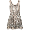 Anna Sui Silk sequin embellished dress - ワンピース・ドレス - 