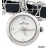 Anne Klein Charm Crystal Silver Ladies Watch - 10/7277CHRM - Watches - $85.00 
