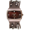 Anne Klein Women's 10-9271BMBN Brown Stainless-Steel Quartz Watch with Brown Dial - ウォッチ - $125.00  ~ ¥14,069
