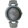 Anne Klein Women's 10-9853BMBK Black Calf Skin Quartz Watch with Silver Dial - Zegarki - $65.00  ~ 55.83€
