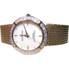 Anne Klein Women's Diamond Goldtone Mesh Bracelet Watch 10-9230MPGB - Ure - $159.00  ~ 136.56€