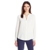 Anne Klein Women's Mixed Media Blouse - 半袖シャツ・ブラウス - $44.99  ~ ¥5,064