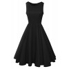 Anni Coco Women's Classy Audrey Hepburn 1950s Vintage Rockabilly Swing Dress - Haljine - $44.99  ~ 38.64€