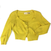 Anthropologie Crop Yellow Sweater - Рубашки - длинные - 
