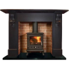 Antique Slate Fireplace - Möbel - 