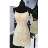 Applique Short Yellow Prom Dresses Strin - Haljine - £102.00  ~ 852,57kn