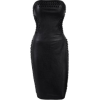 April Leather Dress - Obleke - 