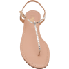 Aquazzura Almost Bare Crystal-Embellishe - Sandals - 