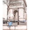 Arc de triomphe de l'Étoile Paris style - 建筑物 - 