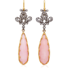 Arman Sarkisyan 22K Gold, Pink Opal And - Earrings - 
