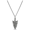 Arrowhead Necklace #fossils #arrowhead - Ogrlice - $40.00  ~ 34.36€
