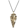 Arrowhead Necklace #stone #jewelry - Ogrlice - $45.00  ~ 38.65€