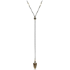 Arrowhead, Skull & Bones Necklace #goth - Naszyjniki - $55.00  ~ 47.24€