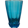 Art Deco Blue Glass European Vase 1940s - Pohištvo - 