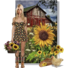 Art Set Sunflower - Fondo - 