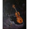 ArtbyHarisVuCan etsy violin still life - Иллюстрации - 