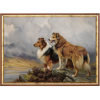 Arteex Etsy 19thc bordercollie art print - Иллюстрации - 