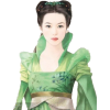 Asian Woman Green - People - 