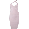 Asymmetrical Key Hole Bandage - Dresses - $120.00 