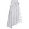 Asymmetrical Midi Skirt - Gonne - 