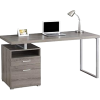 Atlin Designs 60" Metal Home Office Desk - Uncategorized - 