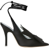 Attico BLACK SLIMBACK PUMPS WITH BOW - Classic shoes & Pumps - 