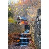 Autumn Waterfall, Loretto, Ken - Tła - 
