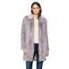 Avec Les Filles Women's Knitted Faux Fur Walker Coat - Outerwear - $110.49 