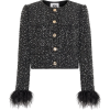 Aya Beaded Tweed Jacket - Jaquetas e casacos - 