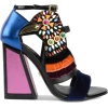 Aya Black Multi shoes - Sandale - 