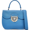Azure Ducale textured-leather shoulder b - Hand bag - 