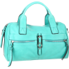 B. MAKOWSKY Metropolitan Satchel Petrol Green - Hand bag - $268.00  ~ £203.68