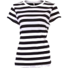 B&W Striped - Shirts - kurz - 