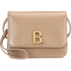 BALENCIAGA B. Small leather shoulder bag - Bolsas com uma fivela - 
