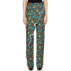 BALENCIAGA Floral Twill Cross over pants - Pantaloni capri - 