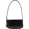 BALENCIAGA Ghost croc-effect leather sho - Messenger bags - 