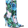 BALENCIAGA Knife floral-printed ankle bo - Boots - 