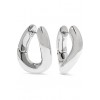 BALENCIAGAPalladium-tone hoop earrings - Uhani - $355.00  ~ 304.90€