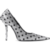 BALENCIAGA Square Knife polka-dot flocke - Classic shoes & Pumps - 