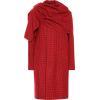 BALENCIAGA Virgin wool scarf coat - Jacket - coats - 