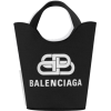 BALENCIAGA WAVE MEDIUM TOTE BAG IN BLACK - Hand bag - 