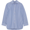BALENCIAGA oversized striped shiert - 半袖衫/女式衬衫 - 