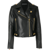 BALMAIN cropped biker jacket - Kurtka - 