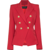 BALMAIN Balmain red double-breasted wool - Suits - 